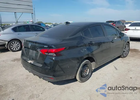 2021 Nissan Versa Sv Xtronic Cvt z USA, uszkodzony, nr VIN 3N1CN8EV6ML855234